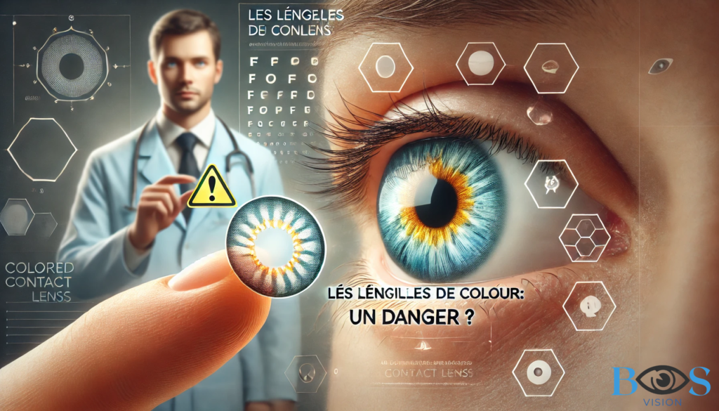 Les lentilles de couleur : un danger ?